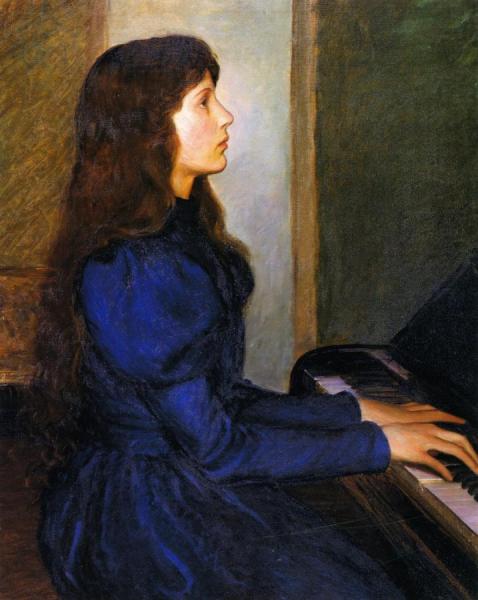Playing By Heart by Lilla Cabot Perry