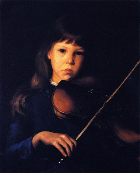 The Beginner [margaret Perry] by Lilla Cabot Perry