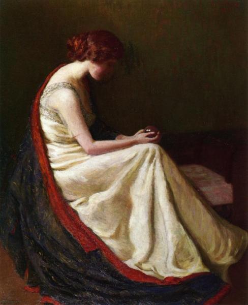 Lilla Cabot Perry The Chrystal Gazer