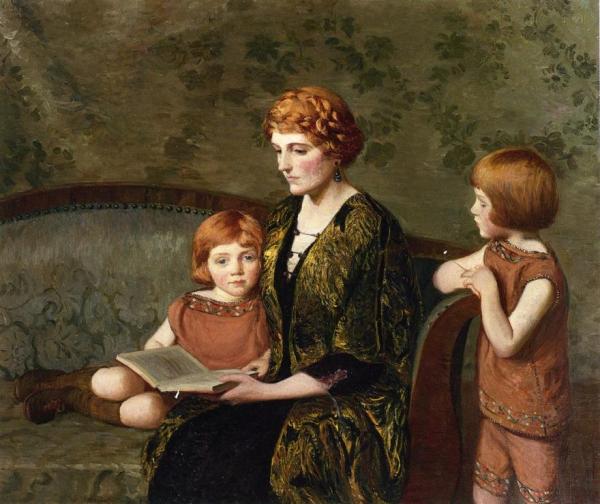 Lilla Cabot Perry The Story Hour