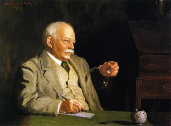 William Dean Howells by Lilla Cabot Perry