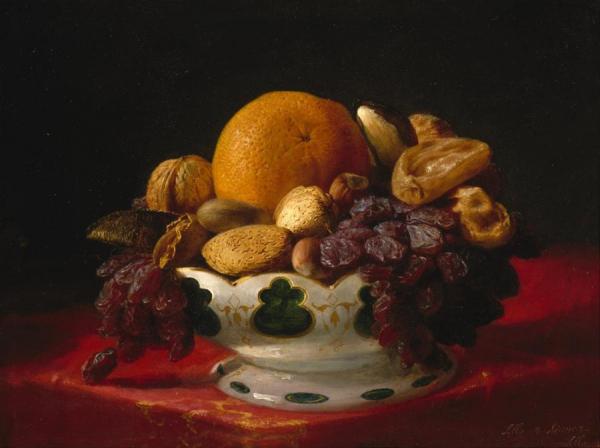 Fruit And Nuts by Lilly Martin Spencer