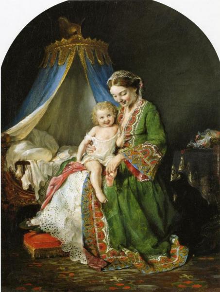 This Little Piggy Went To Market by Lilly Martin Spencer