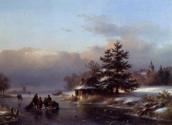 Winter by Lodewijk Johannes Kleijn