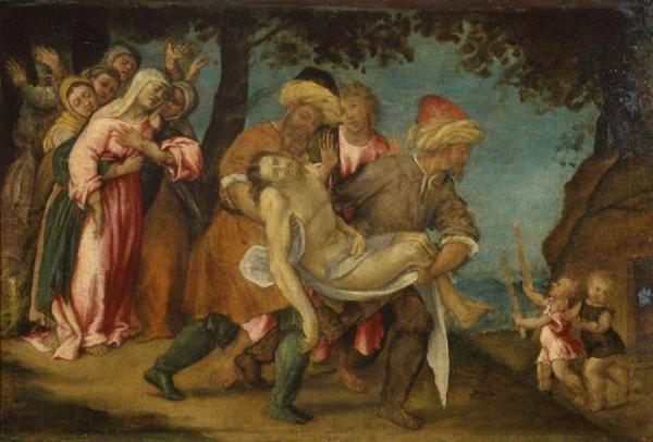 Entombment by Lorenzo Lotto