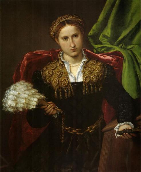Portrait Of Laura Da Pola by Lorenzo Lotto Oil Painting Reproductions