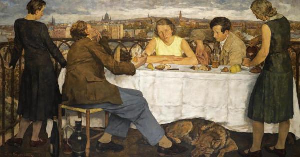 Evening Over Potsdam, 1930 by Lotte Laserstein