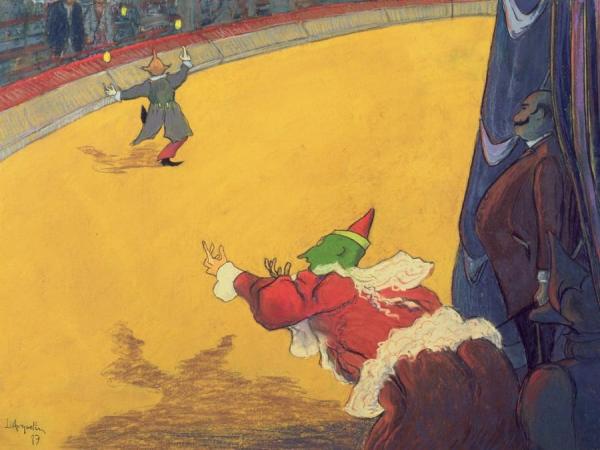 Circus Scene by Louis Anquetin