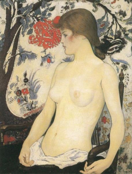 Jeune Femme Demi Nue by Louis Anquetin