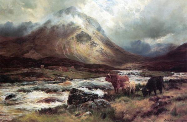 Louis Bosworth Hurt A Spate In Glen Sligachan, Skye