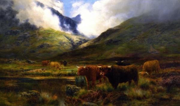 Clachaig, Clencoe by Louis Bosworth Hurt