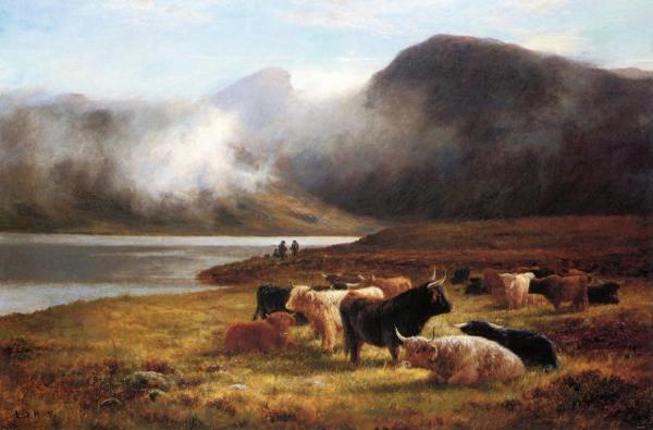 Louis Bosworth Hurt Evening In The Highlands