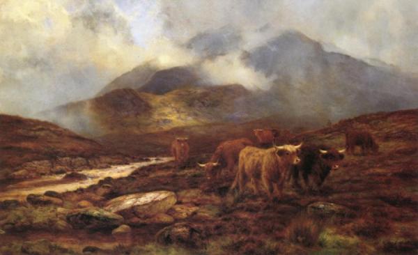 Highland Cattle by Louis Bosworth Hurt