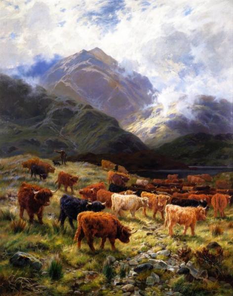 Morning, A Start For The South by Louis Bosworth Hurt