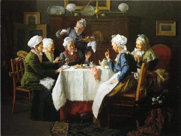 Louis C. Moeller A Tea Party
