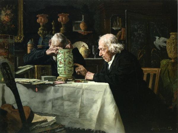 The Connoisseurs by Louis C. Moeller