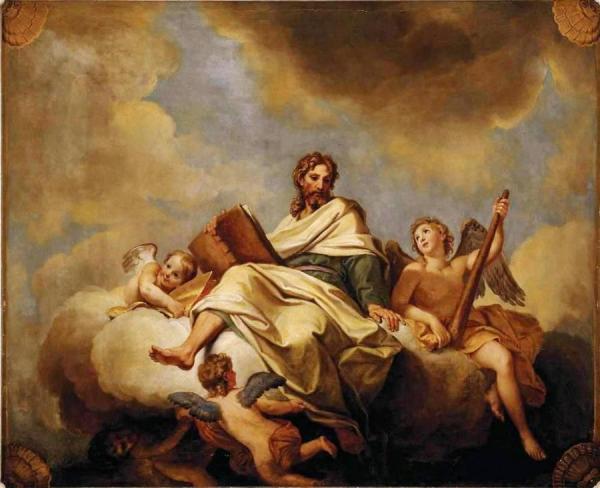 Ceiling With St James The Minor by Louis De Boullogne The Younger Oil Painting Reproductions