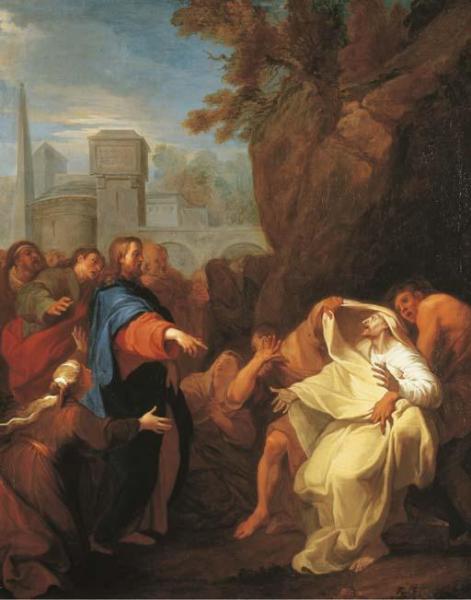 The Resurrection Of Lazarus by Louis De Boullogne The Younger Oil Painting Reproductions