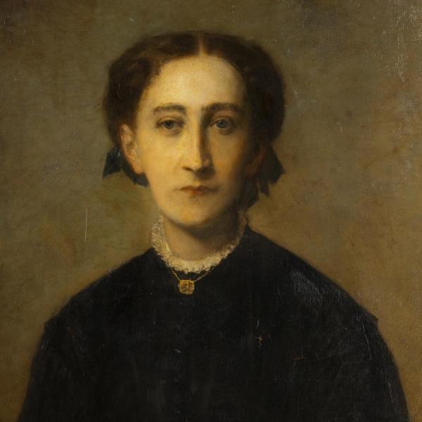 Portrait Of A Woman by Louis Gustave Ricard Oil Painting Reproductions