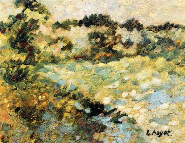 Banks Of The River by Louis Hayet