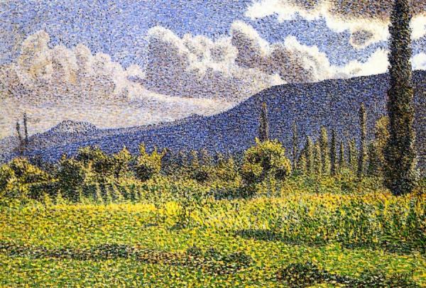 Louis Hayet Blue Hill