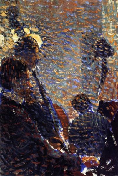 Musicians by Louis Hayet