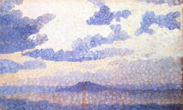 Sky, Grey Weather by Louis Hayet