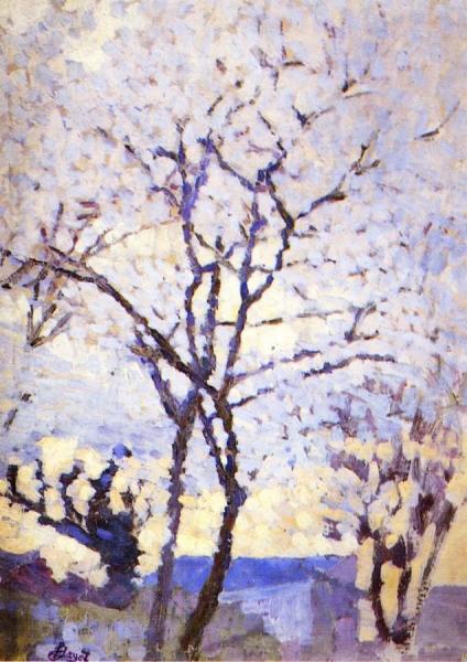 Trees by Louis Hayet