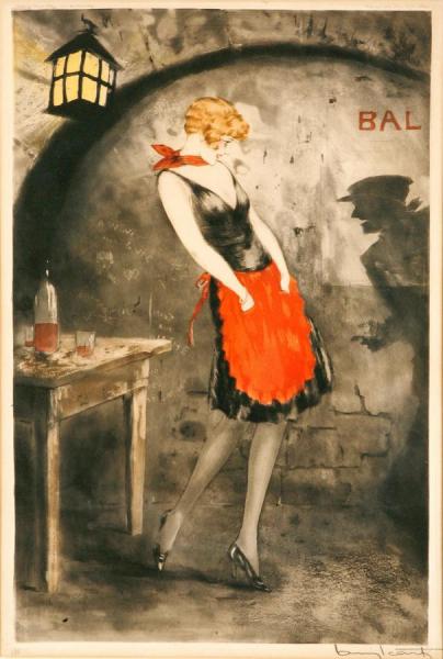 Apache Dancer by Louis Icart