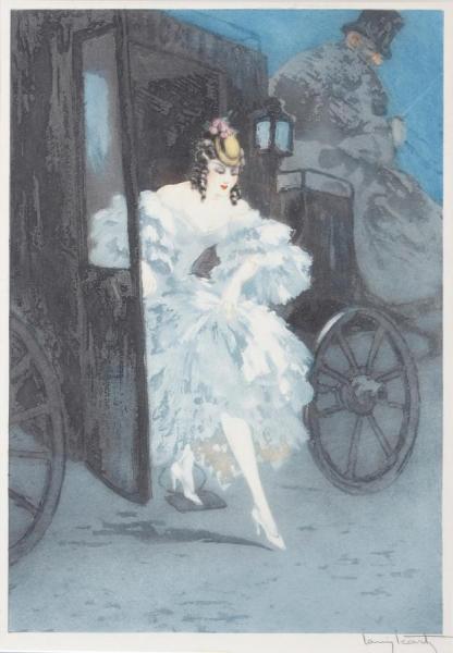 Arrival by Louis Icart