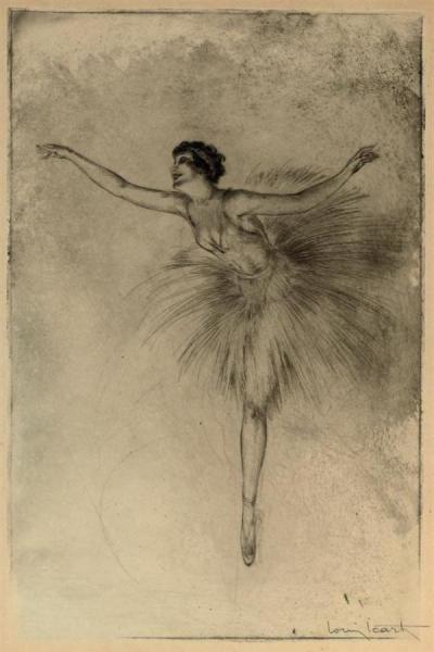 Ballet by Louis Icart