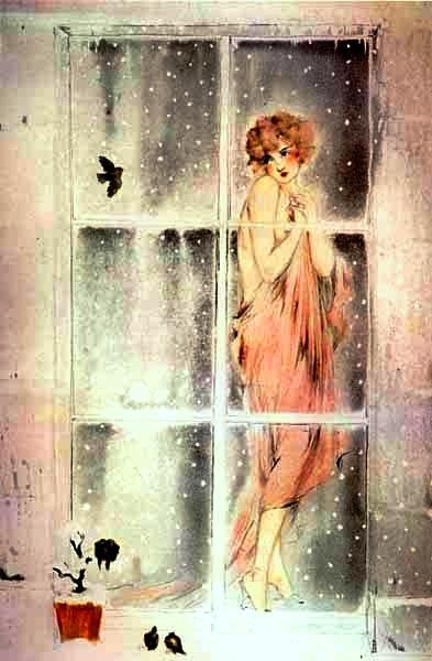 Chilly One by Louis Icart