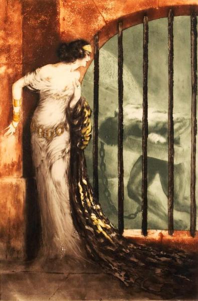 Dalila by Louis Icart