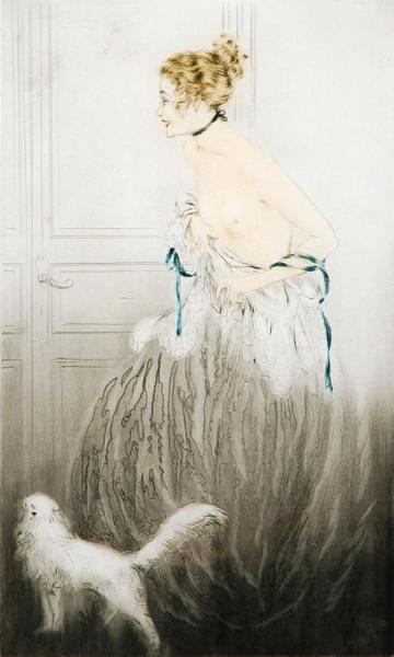 Do Not Enter by Louis Icart
