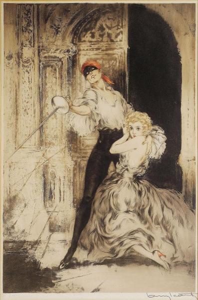 Don Juan by Louis Icart Oil Painting Reproductions