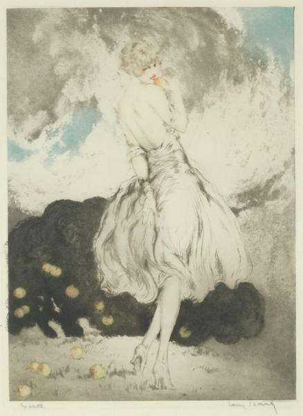 Forbidden Fruit by Louis Icart