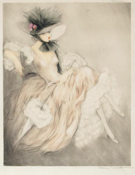 Frou Frou by Louis Icart