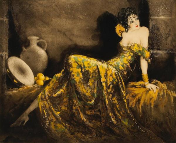 Gay Senorita, Gitane by Louis Icart