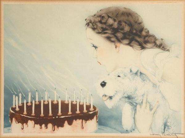 Happy Birthday by Louis Icart