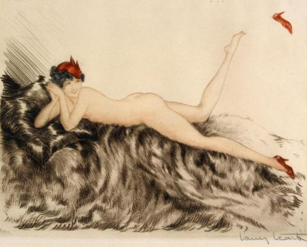 Hoopla by Louis Icart