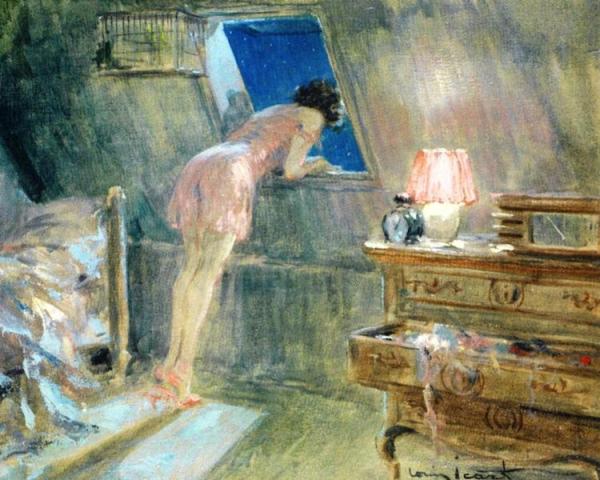 In The Moonlight by Louis Icart Oil Painting Reproductions