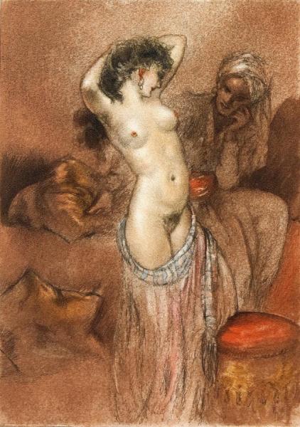 Le Sopha by Louis Icart