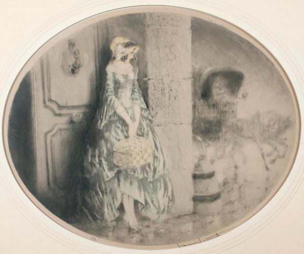 Leaving Home by Louis Icart
