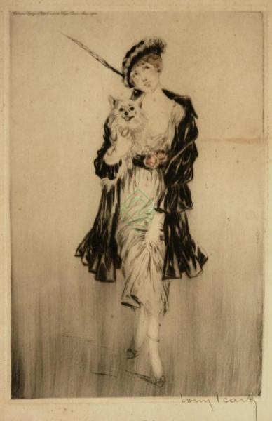 Little Dog by Louis Icart