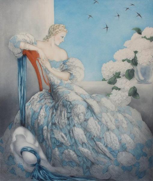 Love's Blossom by Louis Icart