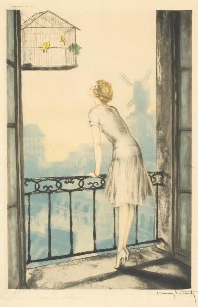 Montmartre by Louis Icart