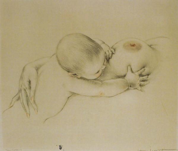 Motherhood by Louis Icart