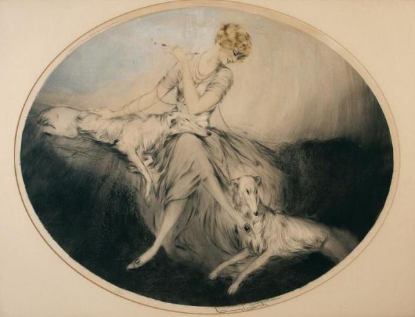 Pals by Louis Icart
