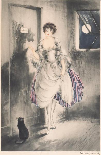 Pierrette by Louis Icart