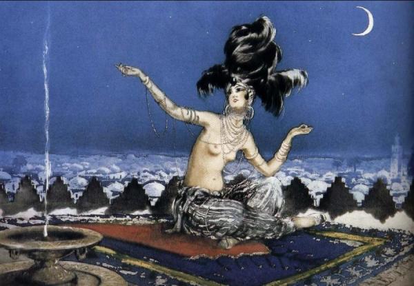 Scheherazade by Louis Icart